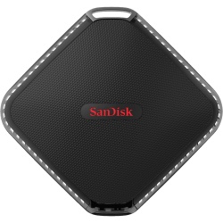 SSD Portátil SanDisk Extreme 500, 250GB, USB 3.0, Negro - para Mac/PC 