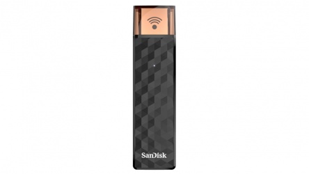 Memoria USB SanDisk Connect Wireless Stick, 64GB, USB 2.0, Negro 