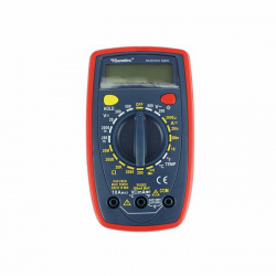 Santul Multímetro Digital DT33, 2 -10A, -40 a 1000 °C, Rojo/Negro 
