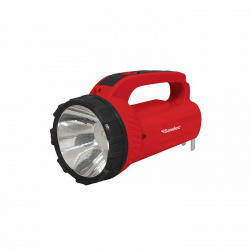 Santul Linterna LED de Mano Recargable 2123, 240 Lúmenes, Rojo/Negro 