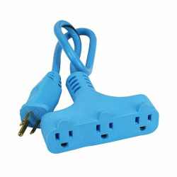 Santul Extensión de Uso Rudo 2265, 1 Contacto, 13A, 0.6 Metros, Azul 