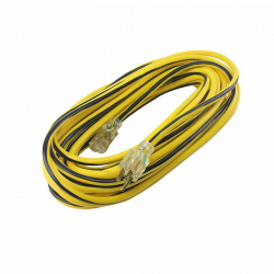 Santul Extensión Aterrizada 2297, 1 Contacto, 13A, 15 Metros, Amarillo 