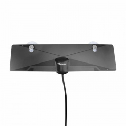 Santul Antena para Televisión 4190, Interior, UHF, Negro 