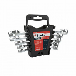 Santul Juego de Llaves Combinadas, 5 Piezas, Acero 