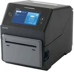 Sato CT4-LX Impresora de Etiquetas, Transferencia Térmica, 203 x 203DPI, Ethernet, USB, Negro 