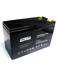 Saxxon Batería de Respaldo CBAT8AH, 12V, Negro, para DSC/CCTV/Control de Acceso 