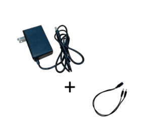 Saxxon Fuente de Poder para Cámara KA24D1202000USHPAQDIV, Entrada 100 - 240V, Salida 12V, 2A 