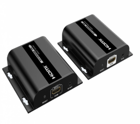 Saxxon Kit Extensor de Video HDMI por Cat5e/Cat6, Alámbrico, 1x HDMI, 1x RJ-45, 120 Metros 