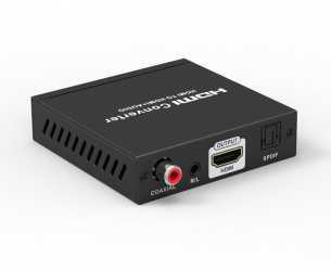 Saxxon Adaptador HDMI Hembra - HDMI/SPDIF/Coaxial/3.5mm Hembra  