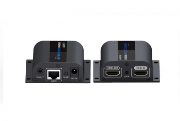 Saxxon Extensor de Video HDMI por Cable Cat6/a LKV372PRO, 2x HDMI, 1x RJ-45, 50 Metros 