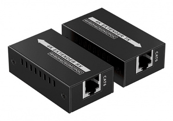 Saxxon Kit Extensor de Video HDMI Alámbrico por Cat6/6a, 1x HDMI, 1x RJ-45, 60 Metros 