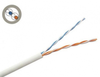 Saxxon Bobina de Cable Ethernet Cat3, UTP, 305 Metros 