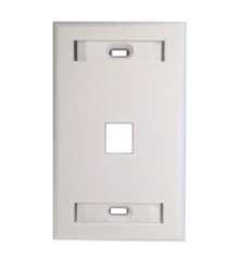 SBE Tech Caja para Pared, 1 Puerto, Blanco 