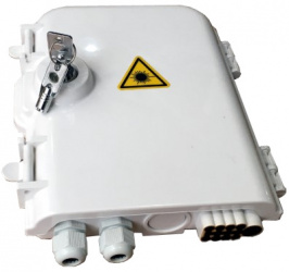 SBE Tech Caja de Distribución para FTTX, Exterior, Blanco 