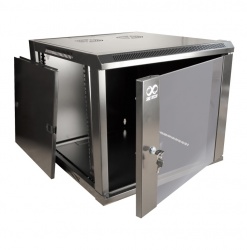 SBE Tech Gabinete de Pared, 9UR, hasta 45Kg, Negro 