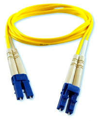 SBE Tech Cable Fibra Óptica Simplex, LC Macho - LC Macho, 3 Metros, Amarillo 