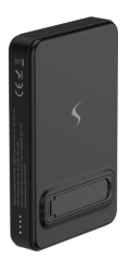 Cargador Portátil Scapade Power Bank Qi2, 10.000mAh, Negro 