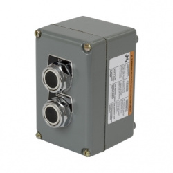 Schneider Electric Botonera Doble 9001KYK25, Alámbrico, Gris 