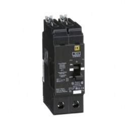 Schneider Electric Interruptor Atornillable de 2 Polos EDB24030, 480V, 30A 