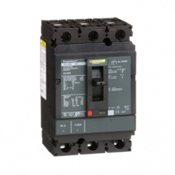 Schneider Electric Interruptor Termomagnético de 3 Polos PowerPact-H, 600V, 60A 