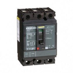 Schneider Electric Interruptor Termomagnético de 3 Polos PowerPact-H, 600V, 70A 