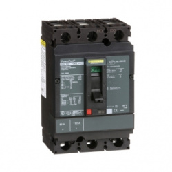 Schneider Electric Interruptor Termomagnético de 3 Polos PowerPact-H, 600V, 80A 