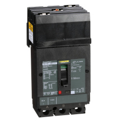 Schneider Electric Interruptor Termomagnético 3 Polos HGA36080, 600V, 80A, Entrada 500V 