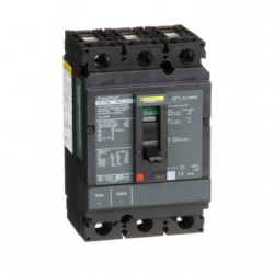 Schneider Electric Interruptor Termomagnético PowerPacT H, 3 Polos, 600V, 100A 