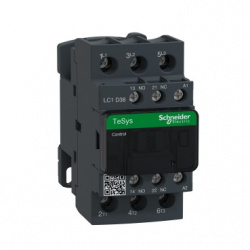 Schneider Electric Contactor Magnético LC1D38R7, 3 Polos, 440V, 50A 