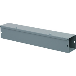 Schneider Electric Canaleta, Acero Galvanizado, 61cm, Gris 