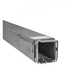 Schneider Electric Ducto Cuadrado, Zinc de Acero, 1.5 Metros, Plata 