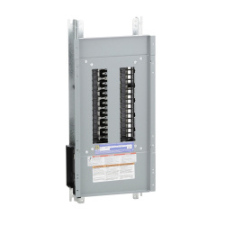 Schneider Electric Centro de Carga NQ30L2C, 30 Polos, 225A, Sobreponer, Gris 