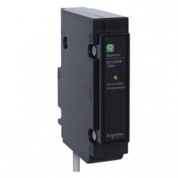 Schneider Electric Supresor de Picos 1 Polo QO120SB, 120V, 30A 