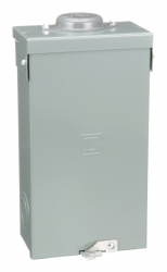Schneider Electric Centro de Carga QO2100BNRB, 2 Polos, 100A, Sobreponer, Gris 