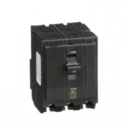 Schneider Electric Interruptor Termomagnético de 3 Polos Square D, 120/240V, 50A 