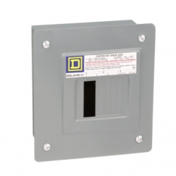 Schneider Electric Centro de Carga QOD3F, 3 Polos, 100A, Empotrar, Gris 