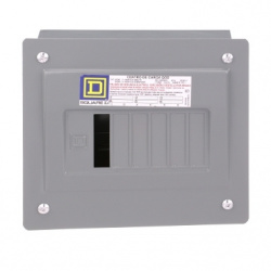 Schneider Electric Centro de Carga QOD6FB, 6 Polos, 100A, Empotrar, Marfil 