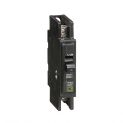 Schneider Electric Interruptor Termomagnético de 1 Polo QOU115, 15A, Entrada 120/240V 
