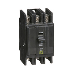Schneider Electric Interruptor Termomagnético de 3 Polos QOU330, 30A, Entrada 240V 