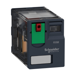 Schneider Electric Relevador de Miniatura RXM4AB1F7, Entrada 120V 