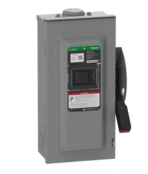 Schneider Electric Interruptor Manual 3 Polos VHU363RB, 600V, 100A, Entrada 600V 