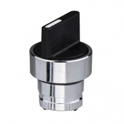 Schneider Electric Cabezal para Interruptor Selector ZB2BD3, 3 Posiciones, Negro 