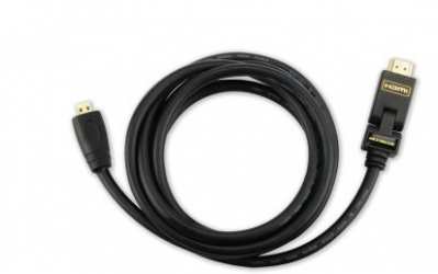 Scosche Cable Micro HDMI Macho - HDMI Macho, 3 Metros, Negro 