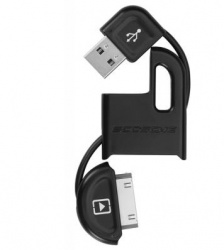 Scosche Cable USB-A Macho - 30-pin Macho, Negro 