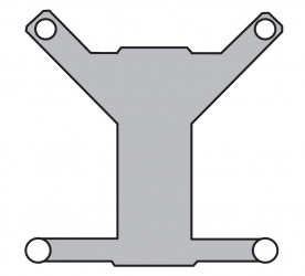 Screenbeam Kit de Montaje SB960MOUNT, para Screenbeam 960, Negro 