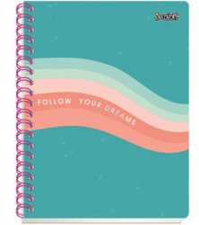 Scribe Cuaderno Profesional 3470, 180 Hojas de Raya, Multicolor 