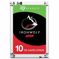 Disco Duro para NAS Seagate IronWolf 3.5'' de 1 a 8 Bahías, 10TB, SATA III, 6 Gbit/s, 7200RPM, 256MB Cache 