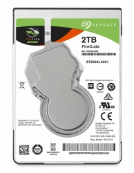 Disco Duro Híbrido para Laptop Seagate FireCuda SSHD 2.5'', 2TB, SATA III, 5400RPM, 128MB Cache 
