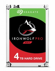 Disco Duro para NAS Seagate IronWolf Pro 3.5'' de 1 a 16 Bahías, 4TB, SATA III, 6 Gbit/s, 7200RPM, 128MB Cache 