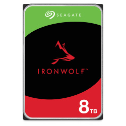 Disco Duro para NAS Seagate IronWolf 3.5'', 8TB, SATA III, 6 Gbit/s, 7200RPM, 256MB Caché 
